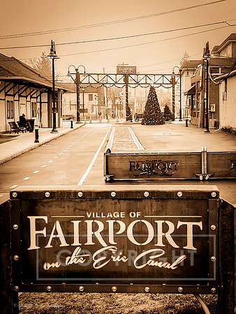 Village of Fairport on the Erie Canal