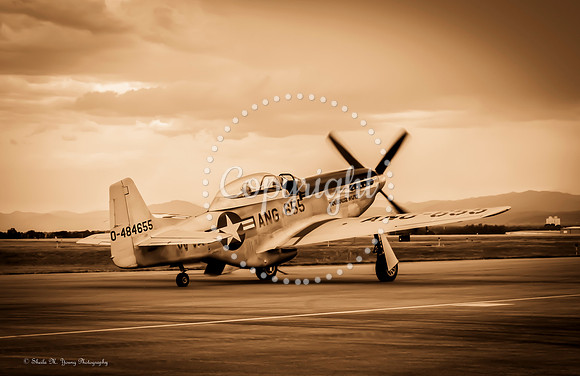 Taxiing P-51