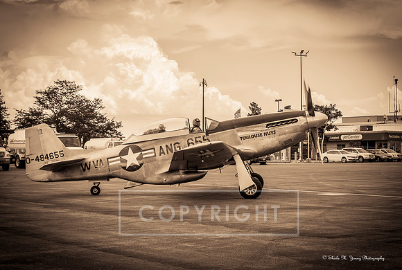 Mustang P-51 at Jet Center