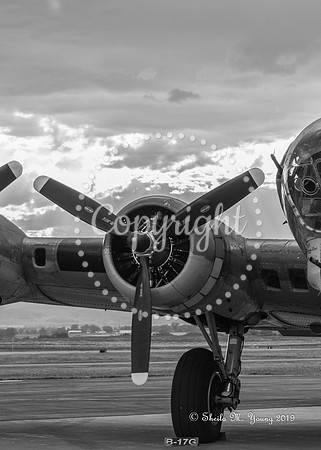 B-17 Propeller and Landing Gear