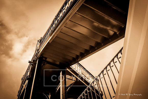Fairport Lift Bridge North Stairs 1