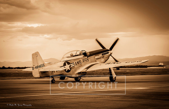 Taxiing P-51