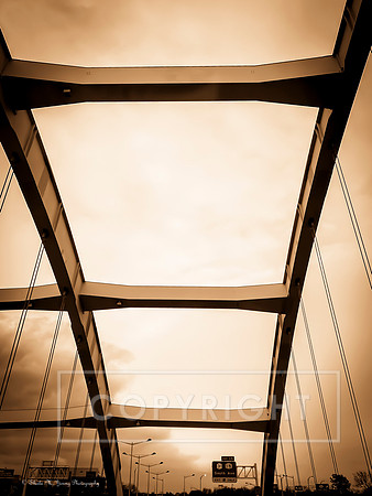 Looking-Up Frederick Douglass Susan B. Anthony Memorial Bridge